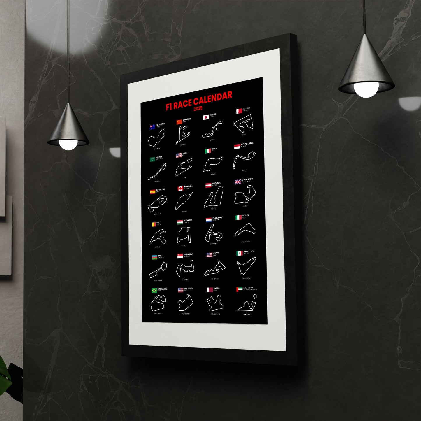 F1 2025 Calendar