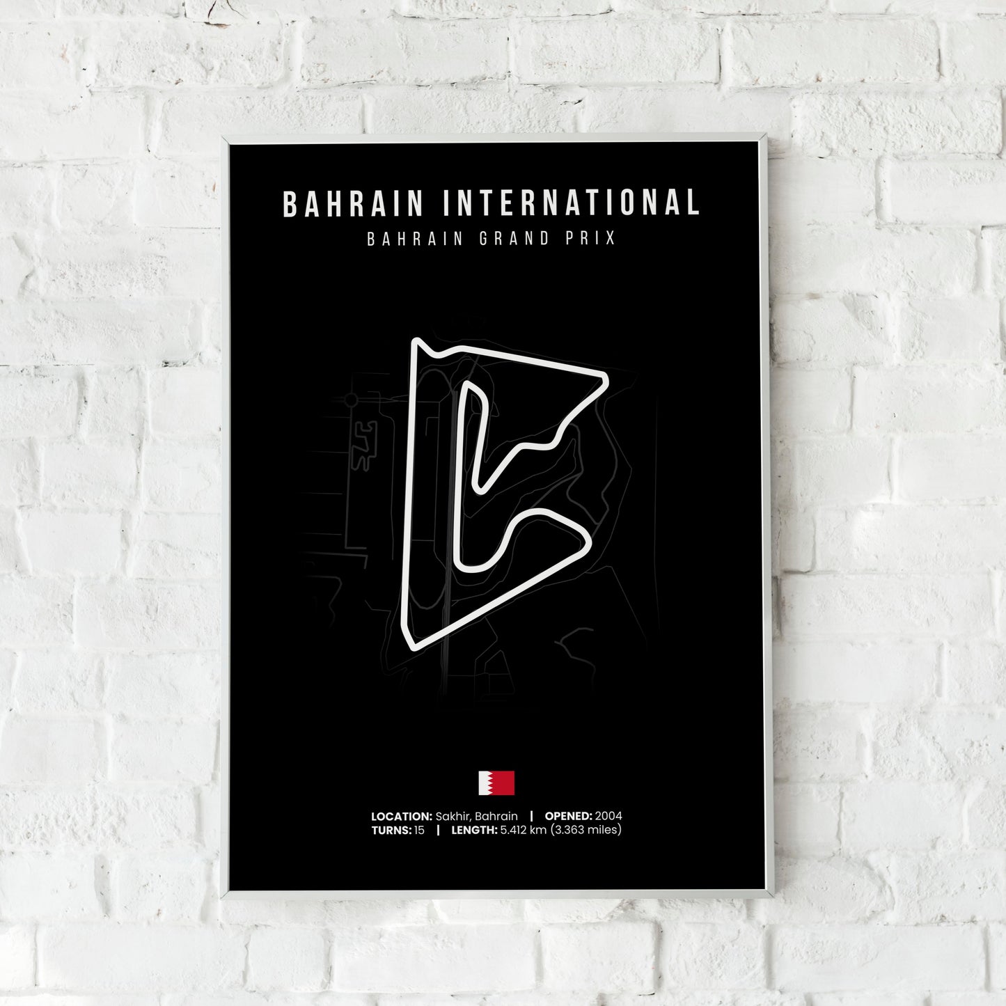 Bahrain, Sakhir f1 poster