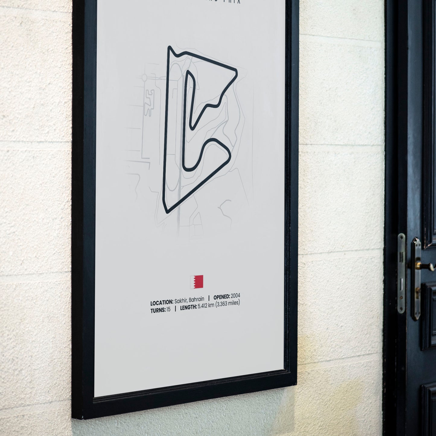 Bahrain, Sakhir f1 poster