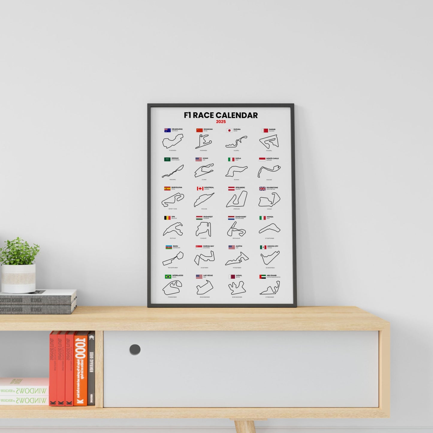 F1 2025 Calendar