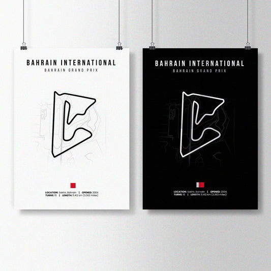 Bahrain, Sakhir f1 poster