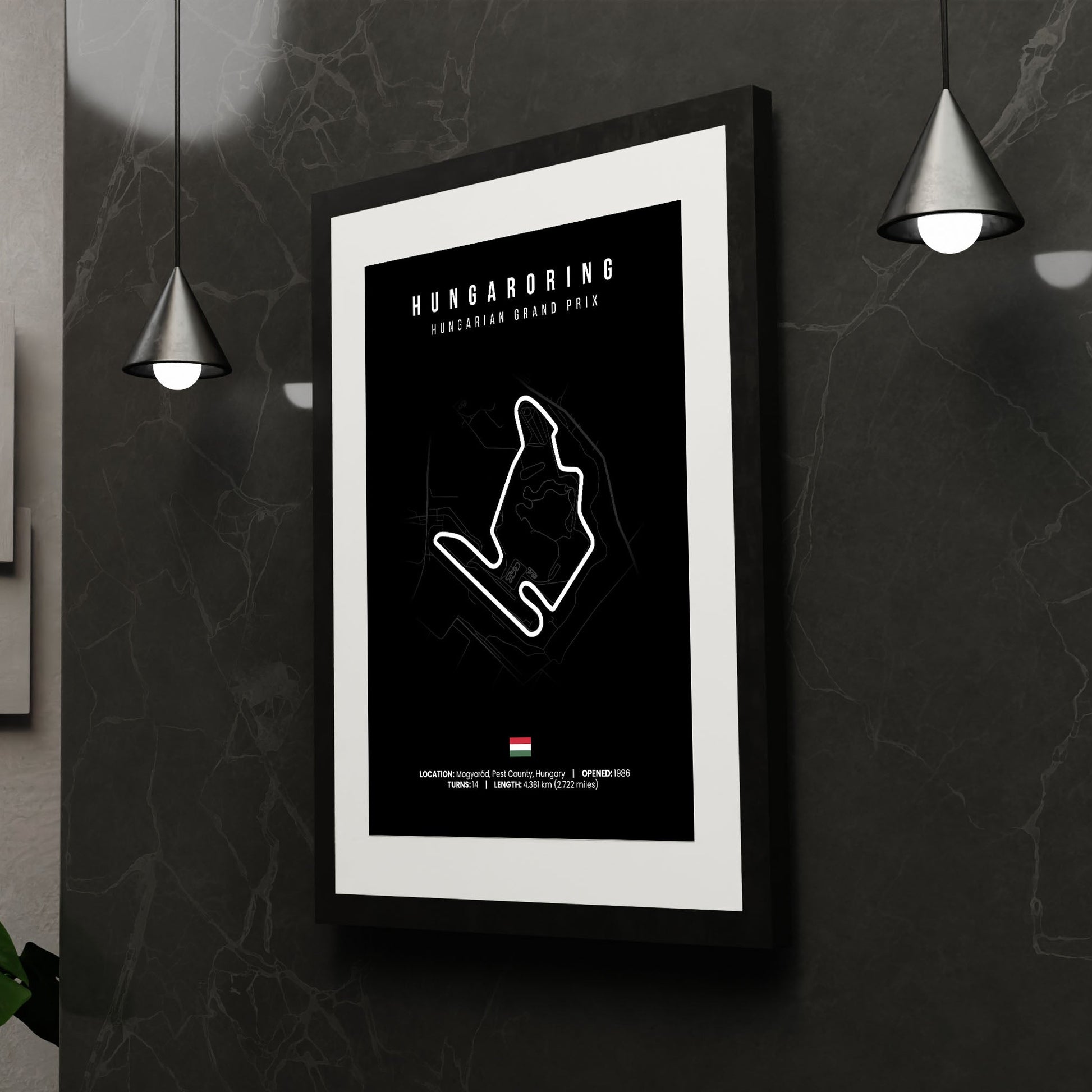 Hungary, Budapest F1 Poster