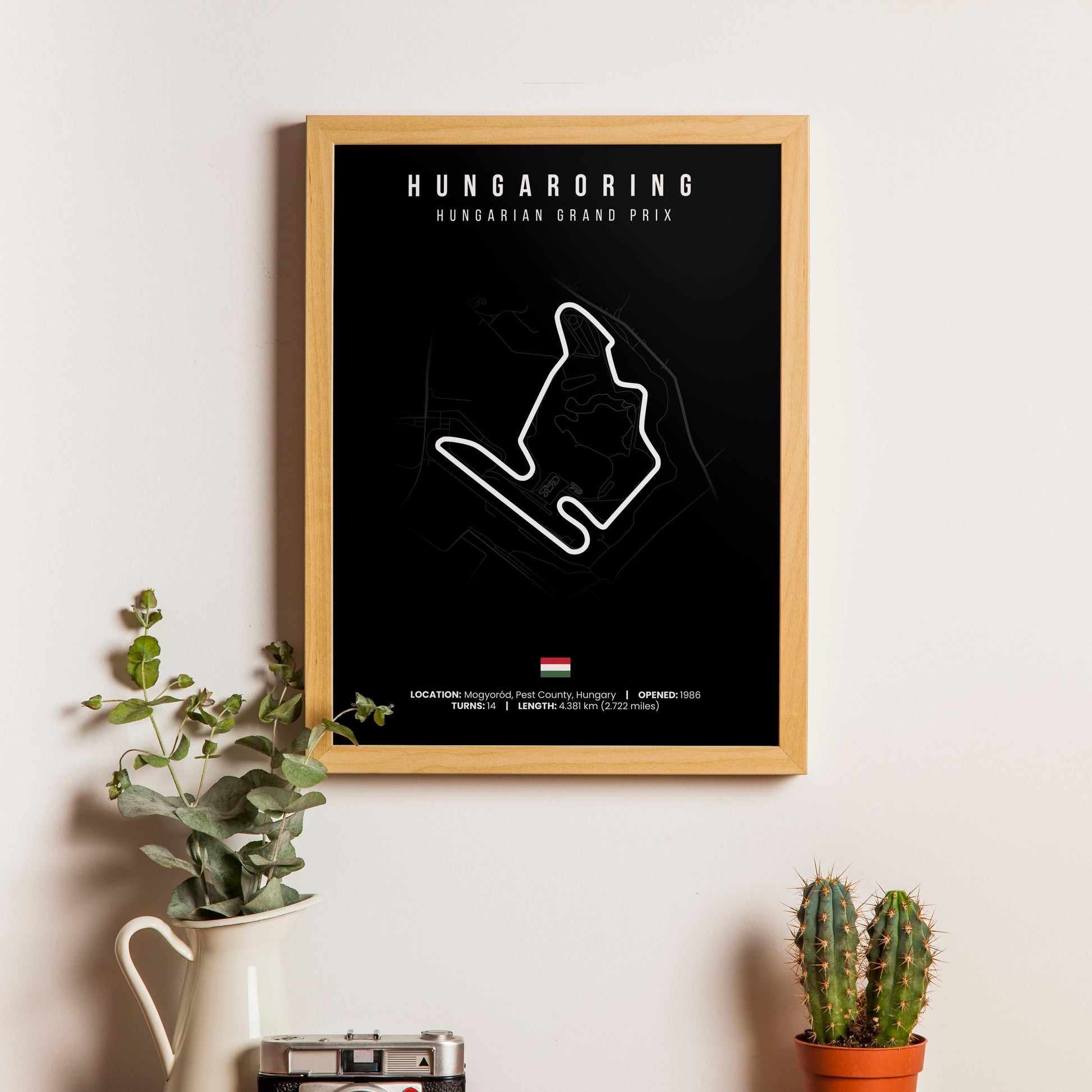 Hungary, Budapest F1 Poster