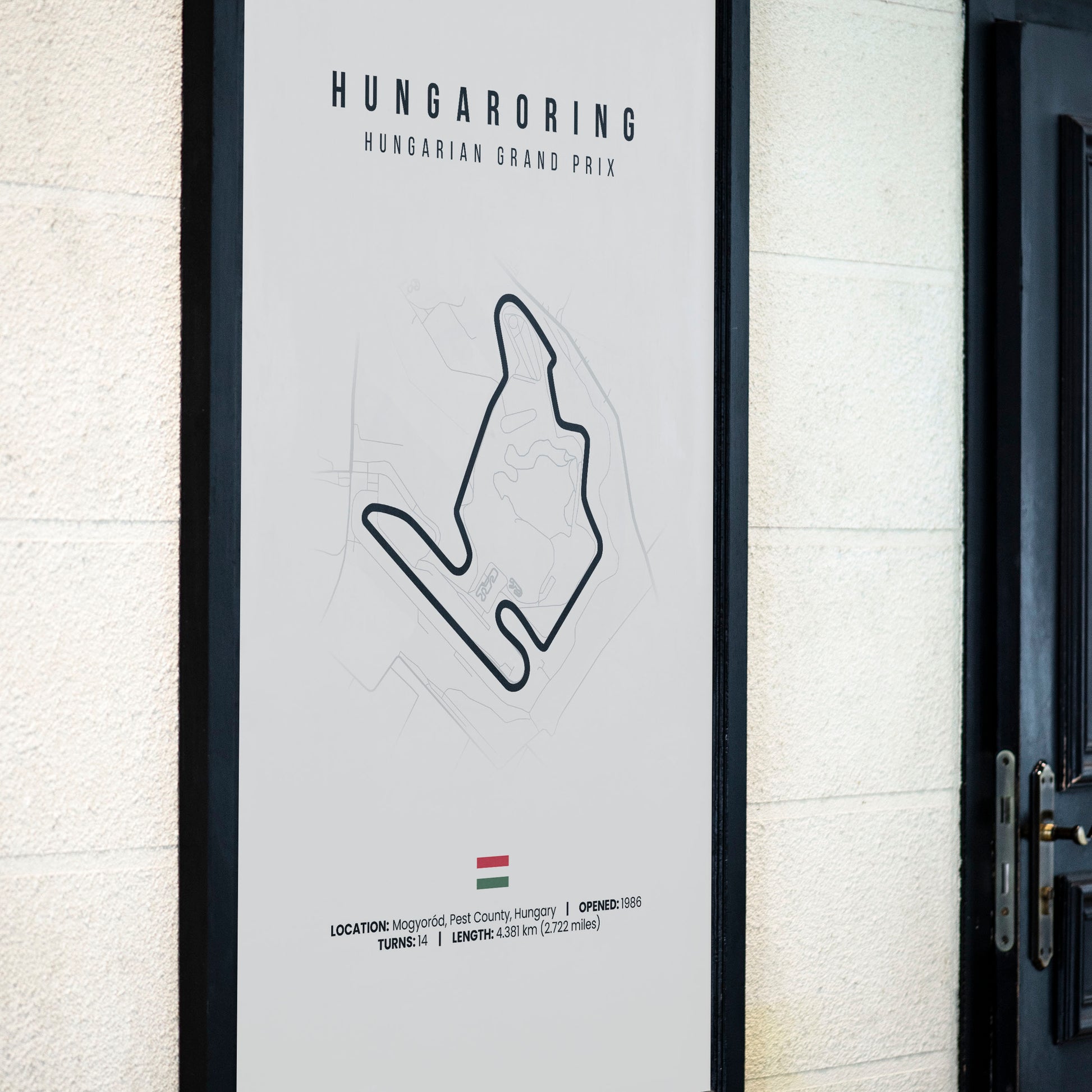 Hungary, Budapest F1 Poster
