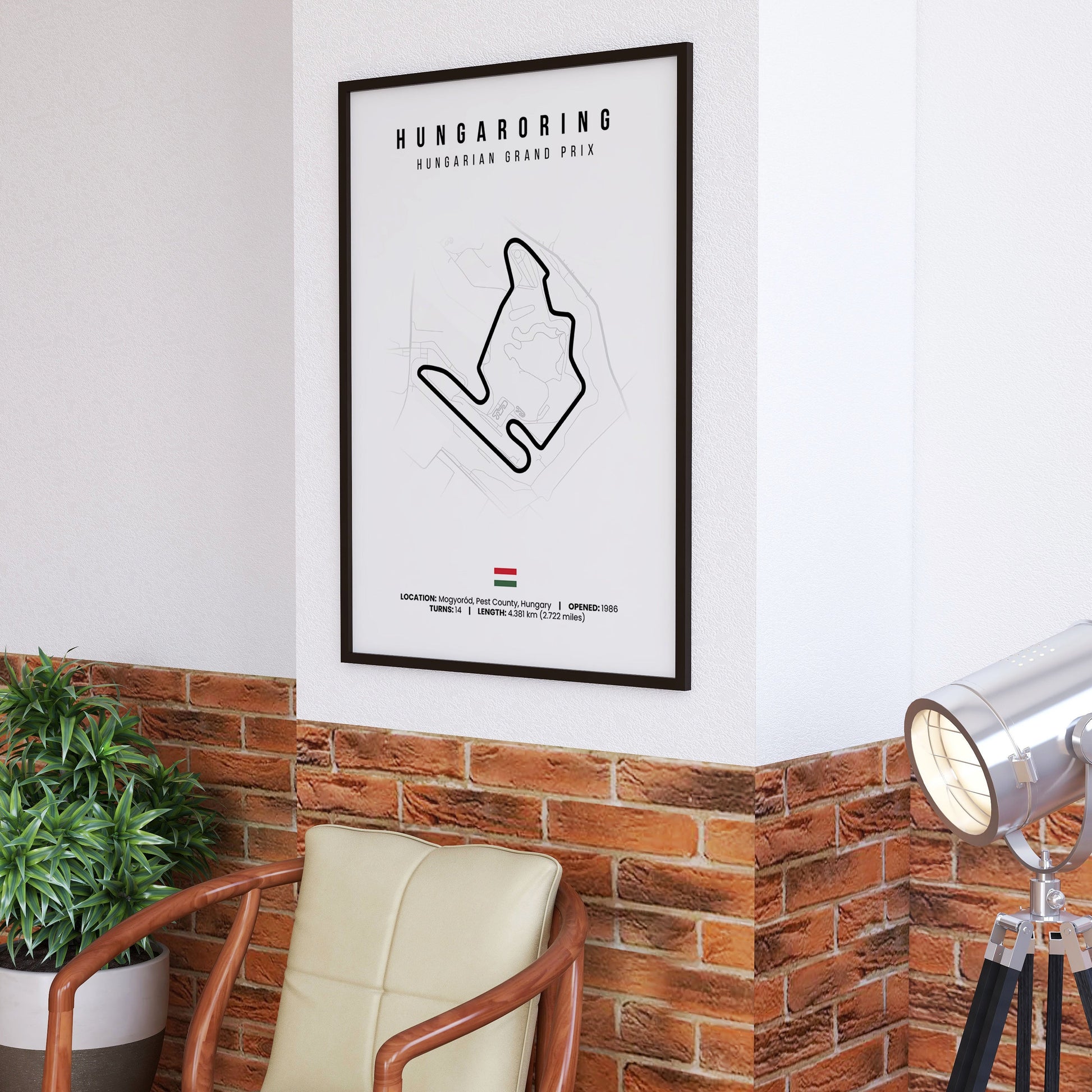 Hungary, Budapest F1 Poster
